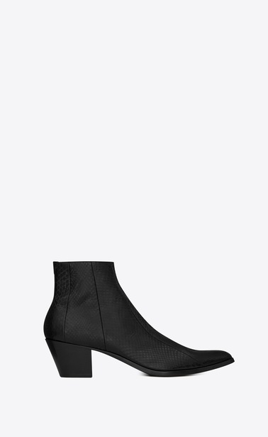 FINN boot in lacquered ayers